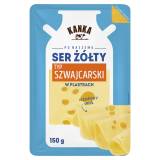 KANKA Ser żółty szwajcarski ( plastry) 150 g