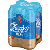 ZATECKY Piwo bezalkoholowe 4x500ml (puszka) 2 l