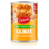 DELECTA Kajmak - masa krówkowa orzechowa 400 g