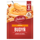 DELECTA Budyń o smaku krówki (bez cukru) 64 g