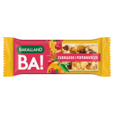 BAKALLAND Baton zbożowy z białą czekoladą, żurawiną i pomarańczą 40 g