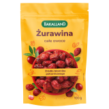 BAKALLAND Żurawina (całe owoce) 100 g