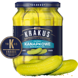 KRAKUS Ogórki kanapkowe konserwowe 670 g