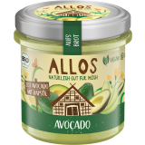 ALLOS Pasta kremowa z awokado bezglutenowa BIO 140 g