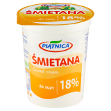 PIĄTNICA Śmietana 18% 400 g