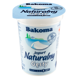 BAKOMA Jogurt Naturalny Gęsty 370 g