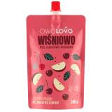 OWOLOVO Mus jabłkowo wiśniowy 200 g