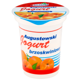 MLEKPOL Jogurt Augustowski brzoskwiniowy 350 g