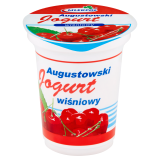 MLEKPOL Jogurt Augustowski wiśniowy 350 g