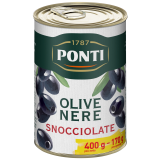 PONTI Oliwki czarne bez pestek 400 g