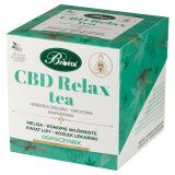 BIFIX CBD Relax Herbata ziołowo - owocowa 20 torebek (piramidki) 30 g