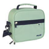 MILAN Torba termiczna 3,5 L + 3 x lunch box 1918 kolor zielony 1 szt