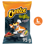 CHEETOS Chrupki kukurydziane o smaku słodkie chilli 95 g