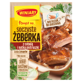 WINIARY Pomysł na... Soczyste żeberka z cebulą i natką pietruszki + WORECZEK DO PIECZENIA 28 g
