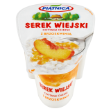PIĄTNICA Serek wiejski z brzoskwinią 150 g