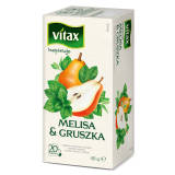 VITAX Inspiracje Herbata owocowo-ziołowa o smaku melisy i gruszki 20 torebek ex. 40 g