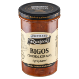 SPICHLERZ RUSIECKI Bigos z mięsem, kiełbasą i grzybami 470 g