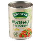 KWIDZYN Marchewka z groszkiem 400 g