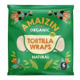 AMAIZIN Tortilla pszenna - 20 cm (6 szt.) BIO 240 g