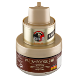 BUFALO Pasta + połysk 2w1 Brązowa 40 ml