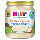 HIPP BIO od pokoleń Ryż mleczny z jabłkami - po 9 miesiącu 200 g