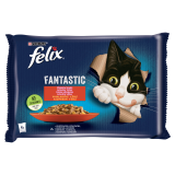 FELIX® Fantastic Karma dla kotów - Wiejskie smaki w galaretce 4x85g 340 g