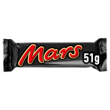 MARS Baton z nadzieniem nugatowo-karmelowym 51 g