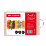 FLORINA DESKA KUCHENNA DREWNIANA Z UCHWYTEM METALOWYM FLORINA 29X20CM ŚREDNIA 1 szt