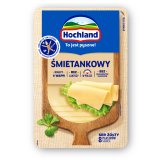 HOCHLAND Sielski Ser żółty śmietankowy (plastry) 135 g