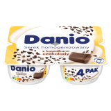 DANIO Serek homogenizowany z czekoladą (4 x130g) 520 g