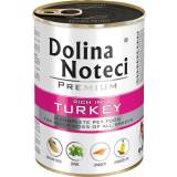 DOLINA NOTECI Premium Mokry pokarm dla dorosłych psów wszystkich ras z indykiem puszka 400 g