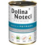 DOLINA NOTECI Premium Mokry pokarm dla dorosłych psów wszystkich ras z pstrągiem puszka 400 g