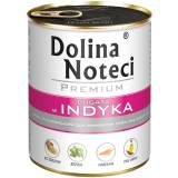 DOLINA NOTECI Premium Mokry pokarm dla dorosłych psów wszystkich ras z indykiem puszka 800 g