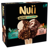 NUII Mini Lody Almond &Java Vanilla + Milk Chocolate & Italian Roasted Hazelnut 6 szt. 330 ml