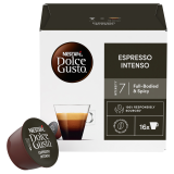 NESCAFÉ Dolce Gusto Espresso Intenso Kawa w kapsułkach (16 kapsułek) 128 g