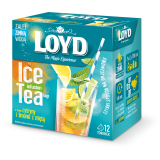 LOYD TEA ICE Herbatka ziołowo-owocowa o smaku cytryny i limonki z miętą 12 torebek ex. 30 g