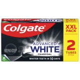 COLGATE Advanced White Wybielająca pasta do zębów Charcoal 2x75 ml 150 ml