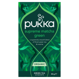PUKKA Herbata zielona z Matcha BIO 20 torebek (saszetki) 30 g