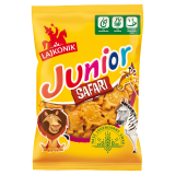 LAJKONIK Junior Safari Drobne pieczywo o smaku waniliowym 125 g