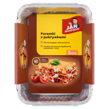 JAN NIEZBĘDNY Foremka aluminiowa do pieczenia i zamrażania z przykrywką 3 szt. 1 szt