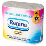 REGINA Papier toaletowy Najdłuższe rolki 4 szt. 1 szt