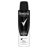 REXONA MEN Antyperspirant w aerozolu Black+White 150 ml