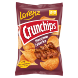 CRUNCHIPS Chipsy ziemniaczane o smaku pieczone żeberka 140 g