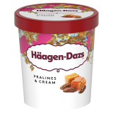 HAAGEN-DAZS Lody waniliowe z sosem karmelowym i orzechami pekan 460 ml