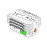 ORPLAST Komplet 3 sztuk pojemników do żywności 3x 350ml 1 szt