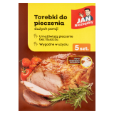 JAN NIEZBĘDNY Torebki do pieczenia mięsa i warzyw 35x43cm (5szt) 1 szt
