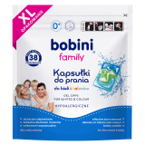 BOBINI Family Kapsułki do prania do bieli i kolorów 38szt. 1 szt
