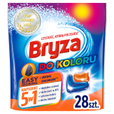 BRYZA 5w1 Easy Ironing Kapsułki do prania kolorowych tkanin 28 szt. 1 szt