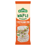 KUPIEC Wafle ryżowe z pestkami dyni (bezglutenowe) 90 g