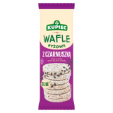 KUPIEC Wafle ryżowe z czarnuszką (bezglutenowe) 90 g